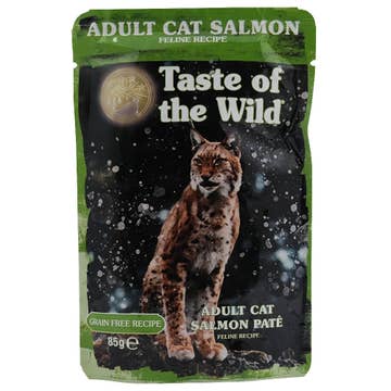 Taste Of The Wild Adult Cat Salmon Pate Feline Recipe 85g