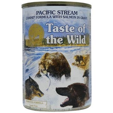Taste Of The Wild Pacific Stream With Salmon In Gravy Dog Food 390g