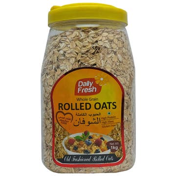 Daily Fresh Wholegrain Rolled Oats 1Kg