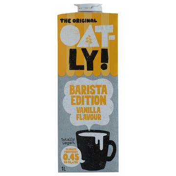 Oatly Barista Edition Vanilla Flavour Oat Drink 1L