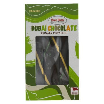 Chocolle Dubai Chocolate Kunafa Pistachio 90g