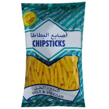 Smiths Salt & Vinegar Chipsticks 100g