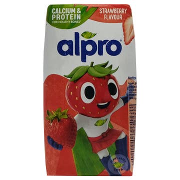 Alpro Kids Strawberry Soy Drink 200ml