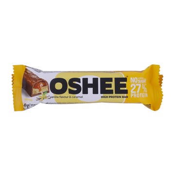 Oshee Vanilla & Caramel Protein Bar 49g