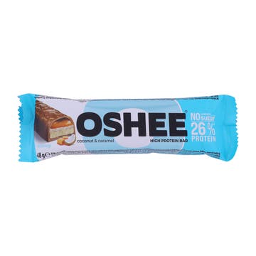 Oshee Coconut & Caramel Protein Bar 48g
