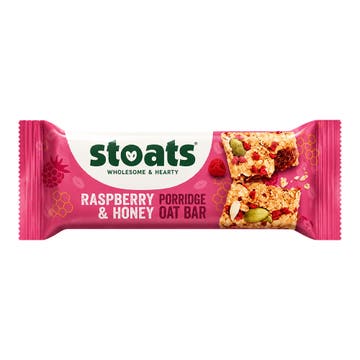 Stoats Raspberry And Honey Oat Bar 42g