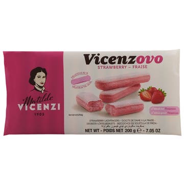 Vicenzi Strawberry Lady Finger Biscuit 200g