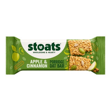 Stoats Apple And Cinnamon Oat Bar 42g