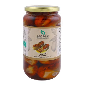 Beraem Alkhair Stuffed Eggplant Makdous 1Kg
