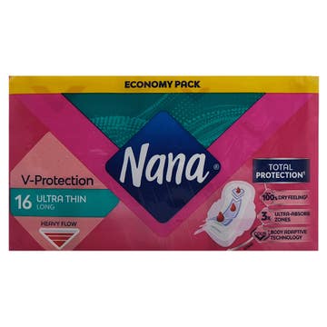 Nana V Protection Ultra Thin Long Pads 16s