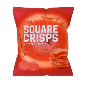 Smiths Square Crisps Tomato Chips 20g