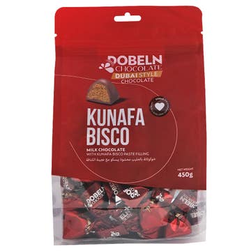 Dobeln Kunafa Bisco Milk Chocolate 450g