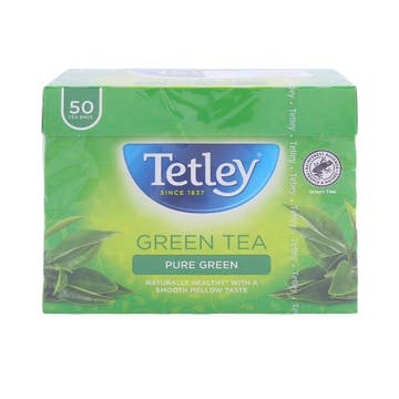Tetley Pure Green Tea 50s 100g