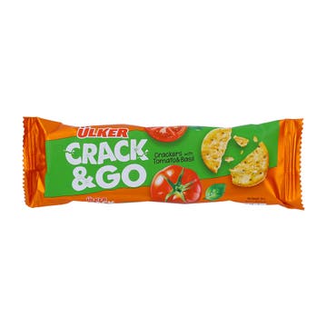 Ulker Crack & Go With Tomato & Basil Crackers 36g