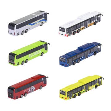 Majorette Manchester City Bus Die-Cast Toy Assorted