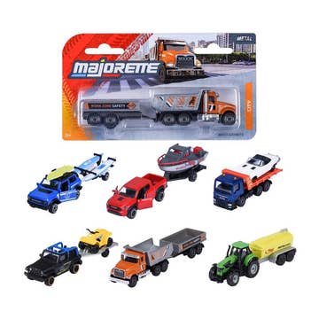 Majorette Trailer Die-Cast City Toy Assorted