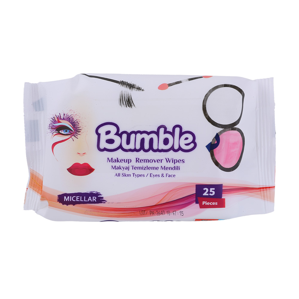 Bumble Make Up Remover Wipes 25's