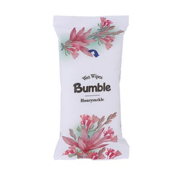 Bumble Honeysuckle Wet Wipes 15's