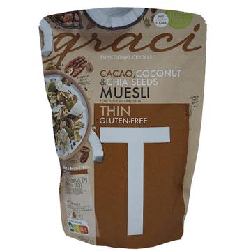 Graci Cacao Coconut Chia Seeds Muesli 400g