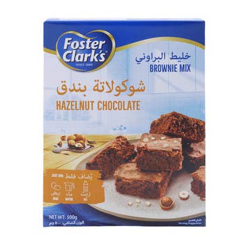 Foster Clark's Hazelnut Chocolate Browne Mix 500g