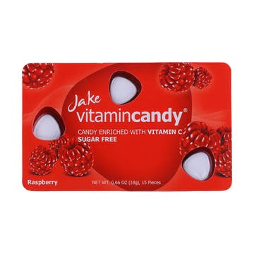 Jake Raspberry Vitamin Candy 15's 18g