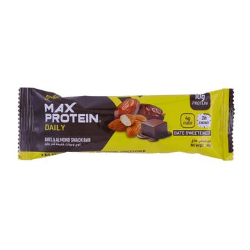 RiteBite Max Protein Date & Almond Snack Bar 45g