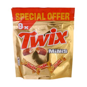 Twix Minis Chocolate 2x180g [Special Offer]