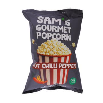 Sam's Hot Chilli Pepper Popcorn 45g