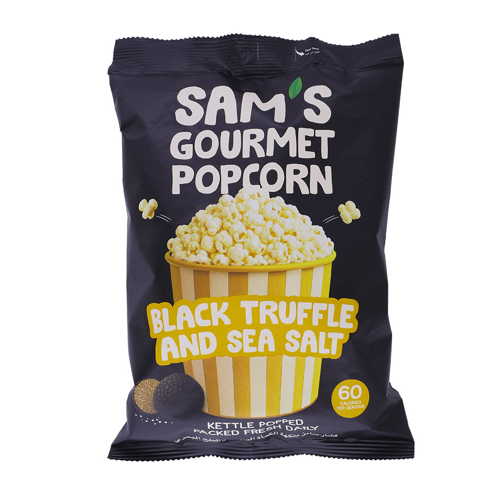 Sam's Black Truffle And Sea Salt Popcorn 45g