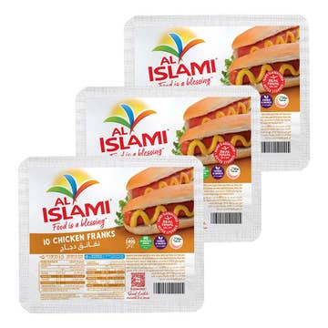 Al Islami 10 Chicken Frank 3x340g [Special Offer]