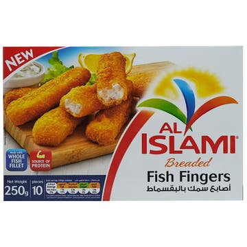 Al Islami Breaded Fish Fingers 250g