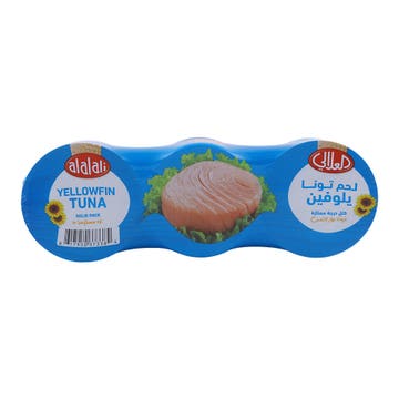 Al Alali Yellow Tuna In Sunflower Oil 3x170g