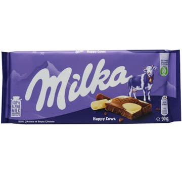 Milka Happy Cows Milk Chocolate 90g