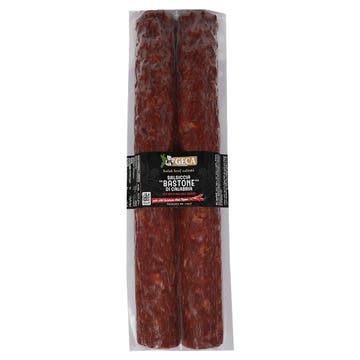 Geca Bastone Hot Dry Cured Beef Salami [Per Kg]