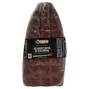 Geca Schiacciata Mild Dry Cured Beef Salami [Per Kg]
