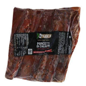 Geca Pancetta Hot Dry Cured Beef Belly [Per Kg]