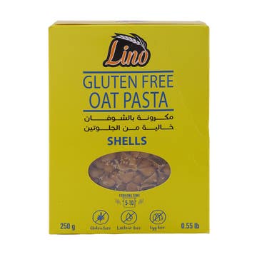 Lino Gluten Free Shells Oat Pasta 250g
