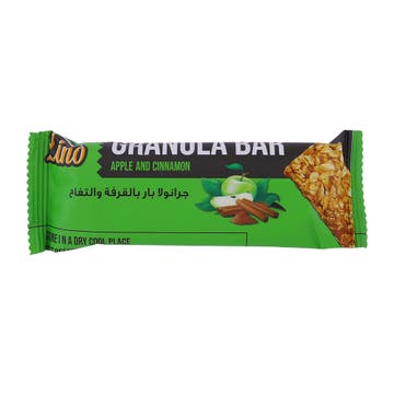 Lino Apple & Cinnamon Granola Bar 40g