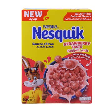 Nestle Nesquik Strawberry Cereal 330g