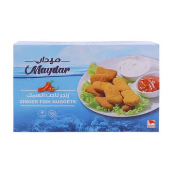 Maydar Breaded Zinger Fish Nuggets 250g