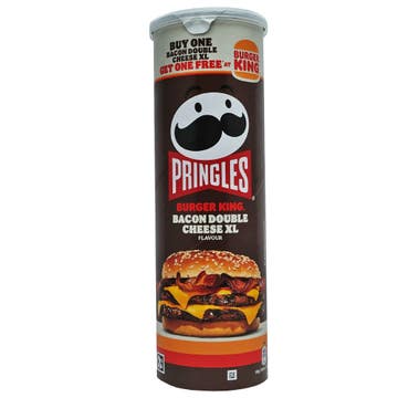 Pringles Burger King Bacon Double Cheese XL Chips 165g