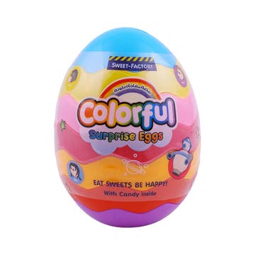 Sweet Factory Colourful Surprise Egg Jelly Candy 10g