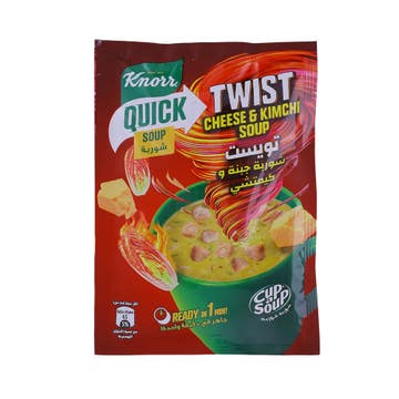 Knorr Cheesy & Kimchi Cup Soup 18g