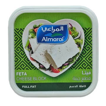 Almarai Feta Full Fat Cheese Block 400g