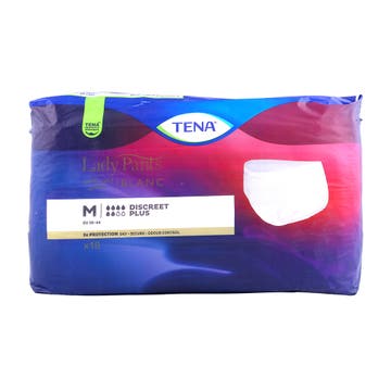 TENA Lady Discreet Plus Medium Pants 18's