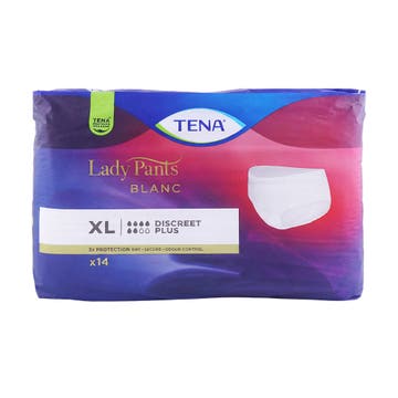 TENA Lady Discreet Plus XL Pants 14's