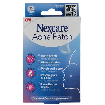 Nexcare Thin & Transparent Acne Patch 15's