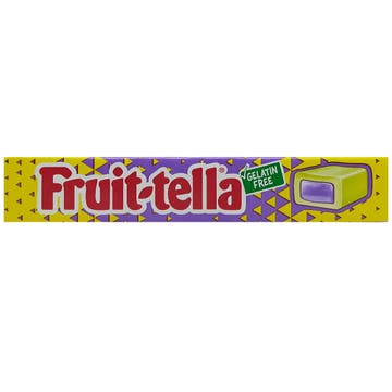 Fruit-tella 2 In 1 Lemon Grape Candy 20s