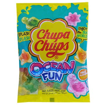 Chupa Chups Ocean Fun Gummy Candy 160g