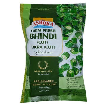 Ashoka Okra Cut 310g